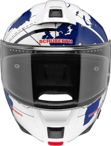 CASCĂ SCHUBERTH C5 ECE GLOBE BLUE - Img 3