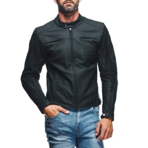 GEACĂ DAINESE DE PIELE RAZON 2 NEGRU - Img 4