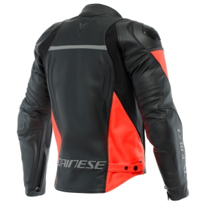 GEACĂ DE PIELE DAINESE RACING 4 NEGRU-ROȘU - Img 4