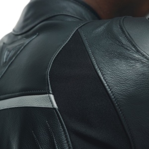 GEACĂ DE PIELE DAINESE RACING 4 NEGRU - Img 4