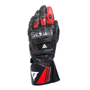 MĂNUȘI PIELE DAINESE DRUID 4 NEGRU-ROȘU - Img 5