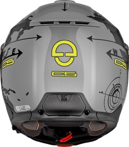 CASCĂ SCHUBERTH C5 ECE GLOBE GREY - Img 2