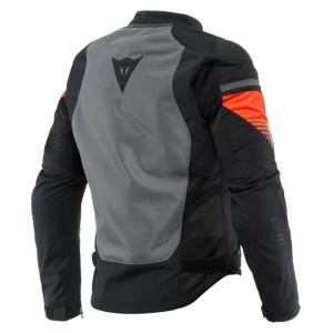 GEACĂ DAINESE AIR FAST TEX JACKET - BLACK/GRAY/FLUO-RED - Img 2