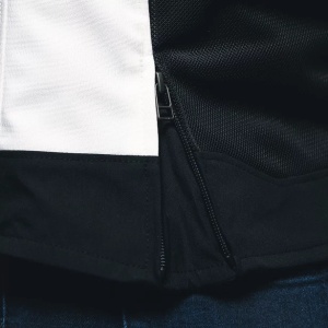 GEACĂ DAINESE AIR FRAME 3 TEX JACKET WMN - BLACK/WHITE/WHITE - Img 10
