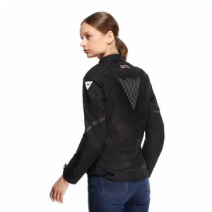 GEACĂ DAINESE HEROSPHERE AIR TEX JACKET WMN - BLACK/WHITE/PEACH - Img 7