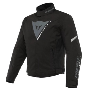 GEACĂ DAINESE VELOCE D-DRY® JACKET - BLACK/CHARCOAL-GRAY/WHITE - Img 1