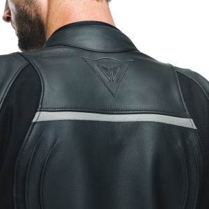 GEACĂ DE PIELE DAINESE RACING 4 NEGRU-ROȘU - Img 5