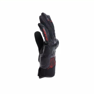 MĂNUȘI DAINESE ERMEX GLOVES - BLACK/RED-LAVA - Img 3