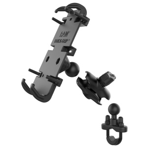 RAM® Quick-Grip™ XL Phone Mount with Handlebar U-Bolt Base - Short - Img 2