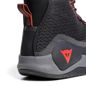 BOTINE DAINESE ATIPICA AIR 2 SHOES BLACK/RED-FLUO - Img 5