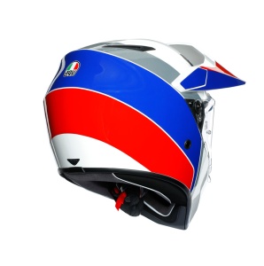 CASCĂ AGV AX9 E2205 MULTI MPLK ATLANTE WHITE/BLUE/RED - Img 3
