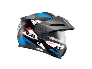 CASCĂ SCHUBERTH E2 ECE TRAIL BLUE - Img 5