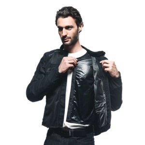 GEACĂ DAINESE AIR FRAME 3 TEX JACKET - BLACK/BLACK/BLACK - Img 11