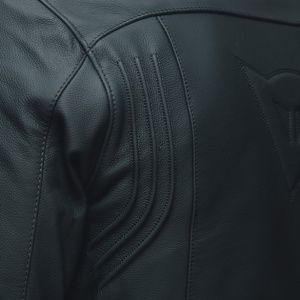GEACĂ DAINESE DE PIELE RAZON 2 NEGRU - Img 6