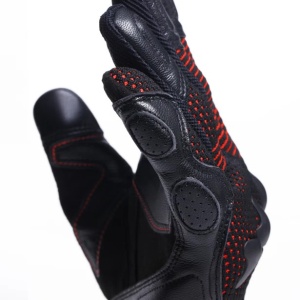 MĂNUȘI DAINESE UNRULY ERGO-TEK - BLACK/RED - Img 11