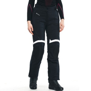 PANTALONI DAINESE CARVE MASTER 3 LADY GORE-TEX NEGRU/ALB - Img 3