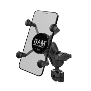 RAM® X-Grip® Phone Mount with RAM® Torque™ Small Rail Base - Short - Img 1