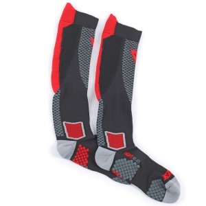 ȘOSETE DAINESE D-CORE HIGH ROȘII