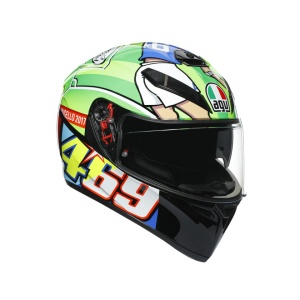 CASCĂ AGV K3 SV E2205 TOP MPLK ROSSI MUGELLO 2017 - Img 1