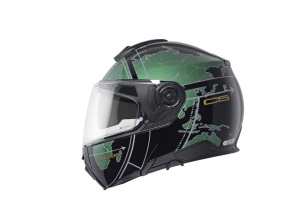 CASCĂ SCHUBERTH C5 ECE GLOBE GREEN - Img 4