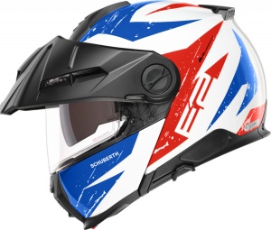 CASCĂ SCHUBERTH E2 ECE EXPLORER BLUE - Img 3