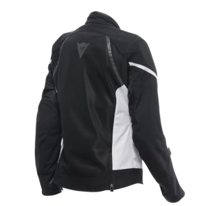 GEACĂ DAINESE AIR FRAME 3 TEX JACKET WMN - BLACK/WHITE/WHITE - Img 3