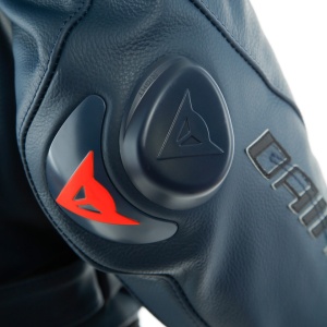 GEACĂ DE PIELE DAINESE SUPER RACE NEGRU IRIS - Img 8