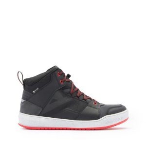 PANTOFI SPORT DAINESE SUBURB D-WP SHOES - BLACK/WHITE/RED-LAVA - Img 2