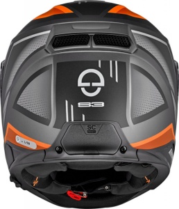 CASCĂ SCHUBERTH S3 STORM ORANGE - Img 4