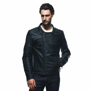 GEACĂ DAINESE DE PIELE CHIODO - BLACK - Img 7