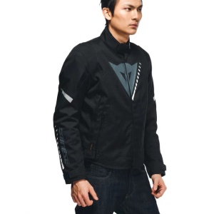 GEACĂ DAINESE VELOCE D-DRY® JACKET - BLACK/CHARCOAL-GRAY/WHITE - Img 4
