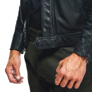 GEACĂ DE PIELE DAINESE ATLAS NEGRU - Img 7