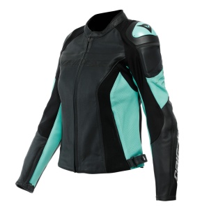 GEACĂ DE PIELE DAINESE RACING 4 LADY ALBASTRU AQUA - Img 1