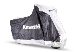 HUSĂ PENTRU MOTOCICLETĂ KAWASAKI EXTERIOR XL - BLACK/WHITE