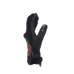 MĂNUȘI DAINESE FULMINE D-DRY GLOVES - BLACK/BLACK/RED - Img 2