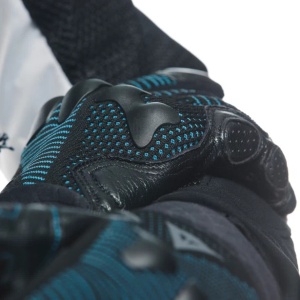 MĂNUȘI DAINESE UNRULY WOMAN ERGO-TEK GLOVES - BLACK/OCEAN-DEPTHS - Img 7