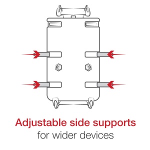 RAM® Quick-Grip™ XL Phone Mount with Handlebar U-Bolt Base - Short - Img 9