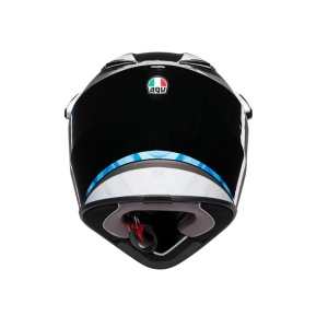 CASCĂ AGV AX9 E2205 MULTI MPLK ANTA II NORTH BLK/WHI/CYAN ML - Img 3