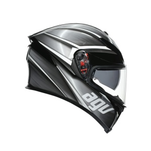 CASCĂ AGV K5 S E2205 MULTI- TEMPEST BLACK/SILVER - Img 3
