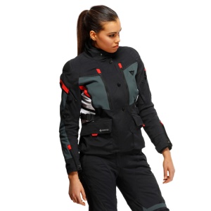 GEACĂ DAINESE CARVE MASTER 3 LADY GORE-TEX GRI/ROȘU - Img 6