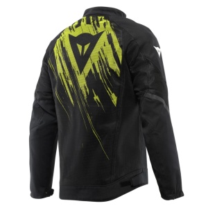 GEACĂ DAINESE HEROSPHERE AIR TEX JACKET - BLACK/FLUO YELLOW TARMAC - Img 3