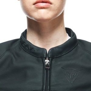 GEACĂ DE PIELE DAINESE RAPIDA LADY LEATHER JACKET - BLACK-MATT/BLACK-MATT/WHITE - Img 11