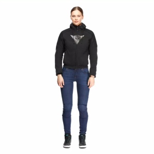 HANORAC DAINESE DAEMON-X SAFETY HOODIE FULL ZIP WMN - BLACK - Img 9