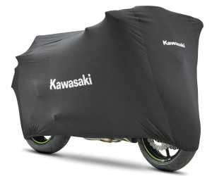 HUSĂ PENTRU MOTOCICLETĂ KAWASAKI INDOOR STRETCH - BLACK