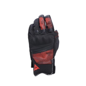 MĂNUȘI DAINESE FULMINE D-DRY GLOVES - BLACK/BLACK/RED - Img 1