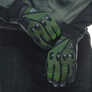 MĂNUȘI DAINESE UNRULY ERGO-TEK - ANTHRACITE/ACID-GREEN - Img 3