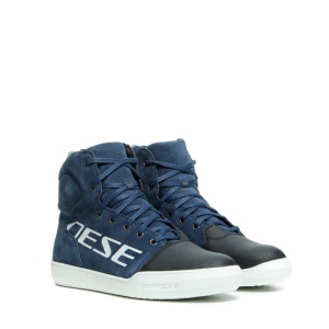 PANTOFI DAINESE YORK D-WP NEGRU-IRIS/ALB - Img 1