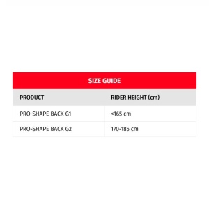 PROTECȚIE DE SPATE DAINESE PRO-SHAPE BACK G1 - SHORT - BLACK - Img 2