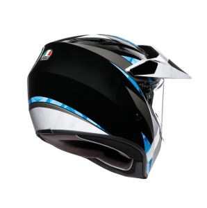 CASCĂ AGV AX9 E2205 MULTI MPLK ANTA II NORTH BLK/WHI/CYAN ML - Img 4