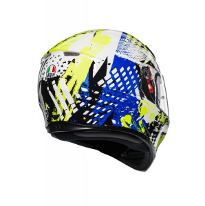 CASCĂ AGV K-3 SV E2205 MULTI - POP WHITE/BLUE/LIME - Img 2